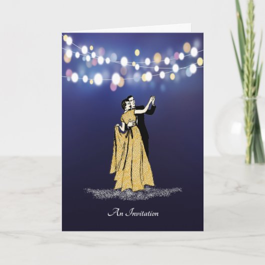 Kaart voor Golden Jubileum Surprise Party (Voorkant)