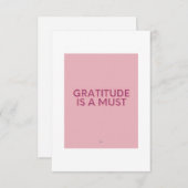 Kaart voor groeten voor elk geval (Voorkant / Achterkant)