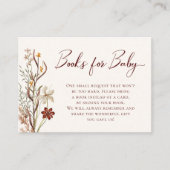 Kaart voor het aanvragen van een Baby shower-handb (Voorkant)