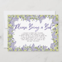 Kaart voor het aanvragen van een Baby shower voor 