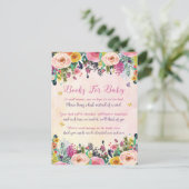 Kaart voor het aanvragen van flessenboeken (Staand voorkant)