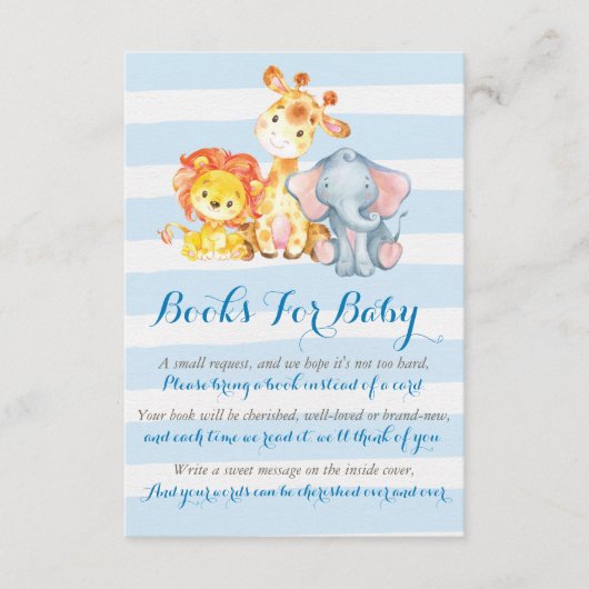 Kaart voor het aanvragen van oerwoud Book, Elephan (Voorkant)