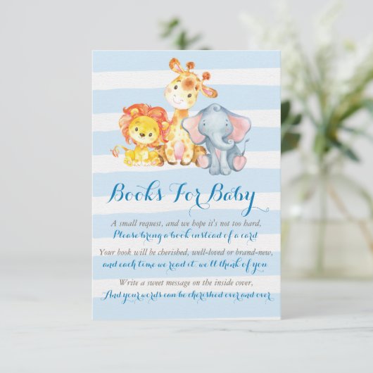 Kaart voor het aanvragen van oerwoud Book, Elephan (Staand voorkant)