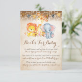 Kaart voor het aanvragen van oerwoud Book, Elephan (Staand voorkant)