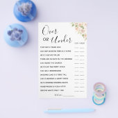 Kaart voor het afvuren of onder Vrijgezellenfeeste (Enkel)