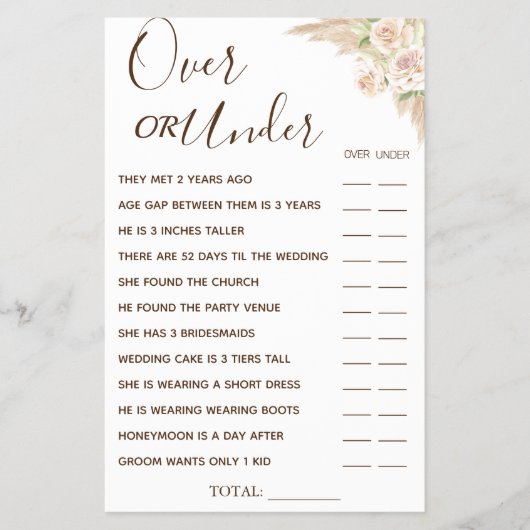 Kaart voor het afvuren of onder Vrijgezellenfeeste (Voorkant)