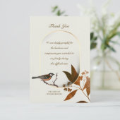 Kaart voor het bevestigen van sympathie (Staand voorkant)