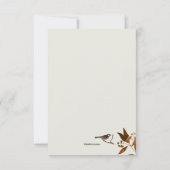 Kaart voor het bevestigen van sympathie (Achterkant)