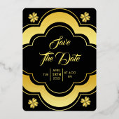 Kaart voor het binden van elegante en klassieke go (Achterkant)