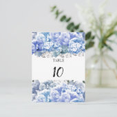 Kaart voor het blauwe tafel-blauwe tafel-rondetafe (Staand voorkant)