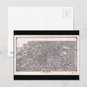 Kaart voor het luchtverkeer van Atlanta Georgia (1 (Voorkant / Achterkant)