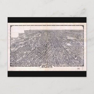 Kaart voor het luchtverkeer van Atlanta Georgia (1