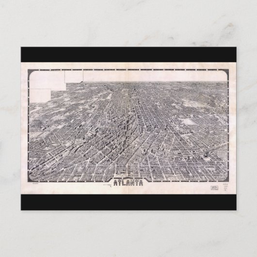 Kaart voor het luchtverkeer van Atlanta Georgia (1 (Voorkant)