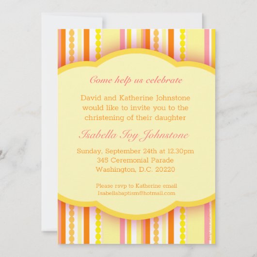 Kaart voor het maken van een proeffotoaankondiging (Achterkant)