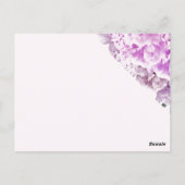 Kaart voor het monochrommelroze tafelzitje (Achterkant)