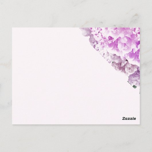 Kaart voor het monochrommelroze tafelzitje (Achterkant)