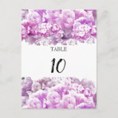 Kaart voor het monochrommelroze tafelzitje (Voorkant)