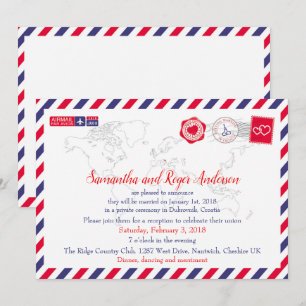 Kaart voor het ontvangen van boodschappen over de