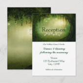 Kaart voor het ontvangen van een gekantelde groene (Voorkant / Achterkant)