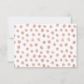 Kaart voor het ontvangen van gouden liefdesweddens (Achterkant)