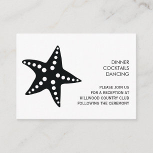 Kaart voor het ontvangen van Starfish weddenschapp