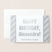 Kaart voor het oogvangen van "HAPPY BIRTHDAY" (Voorkant met envelop)