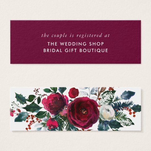 Kaart voor het register van het poststempel van Ho (Voorkant /achterkant)