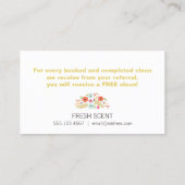 Kaart voor het reinigen van flesjes voor spuitfles (Achterkant)