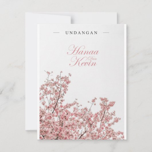 Kaart voor het spuiten van dieren (Floral Theme) (Voorkant)