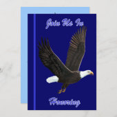 Kaart voor het uitnodigen van de luchtmacht - brig (Voorkant / Achterkant)