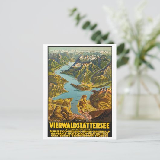 Kaart voor het Uitzicht vanuit de lucht in Midden- (Staand voorkant)