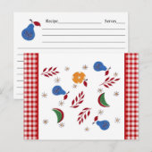  Kaart voor het verkrijgen van fruit (Voorkant / Achterkant)