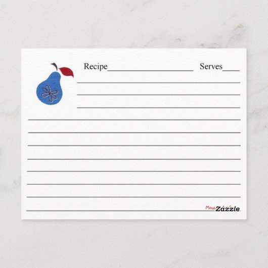 Kaart voor het verkrijgen van fruit (Achterkant)