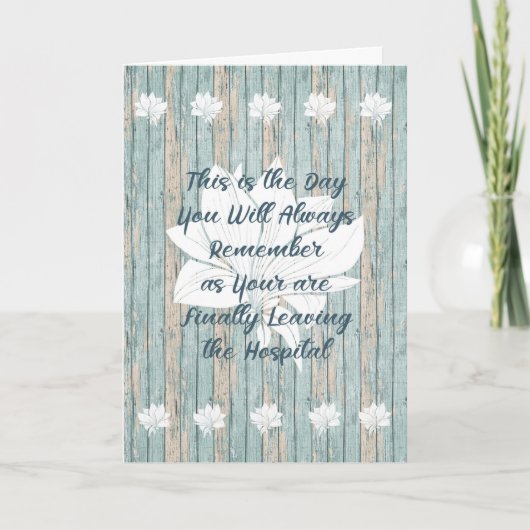 Kaart voor het verouderingsziekenhuis voor COVID-1 (Voorkant)