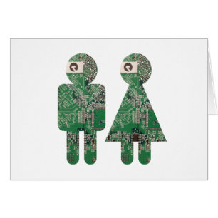 Kaart voor het vouwen van karton