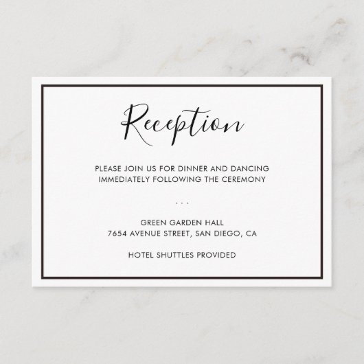 Kaart voor het winnen van een zwart-withuwelijk (Voorkant)