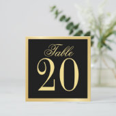 Kaart voor het zwarte en goudweddenschap (Staand voorkant)