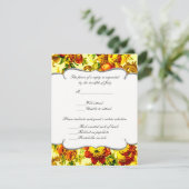 Kaart voor huwelijksreis in Springtime (Staand voorkant)