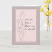 Kaart voor iemand die een Miskraam had (Gele Bloem)