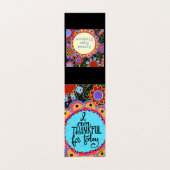 "Kaart voor inspiratie-intensiteit Visitekaartje (Buitenkant ongevouwen)