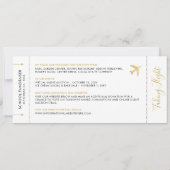 Kaart voor instapkaarten Ticket Travel Theme Large (Achterkant)