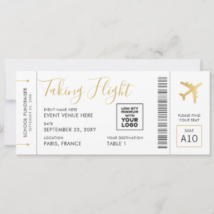 Kaart voor instapkaarten Ticket Travel Theme Large