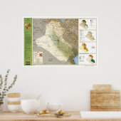 Kaart voor Irak - 1994 Poster (Keuken)