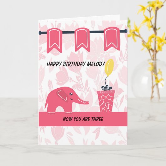 Kaart voor jonge Vrouwen (Gele Bloem)