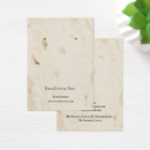 Kaart voor juwelenweergave, met ouderdom, lichtbru (Bureau)