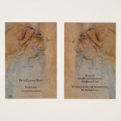 Kaart voor juwelenweergave,  retro paper (Voorkant /achterkant)