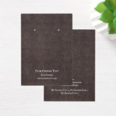 Kaart voor juwelenweergave, Robuust Dark Kraft (Bureau)