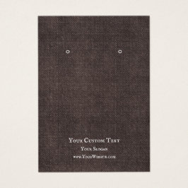 Kaart voor juwelenweergave, Robuust Dark Kraft