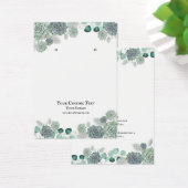 Kaart voor juwelenweergave verdienen, Succulente W (Bureau)