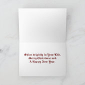 Kaart voor kaarsen en Ornamenten (Binnen)